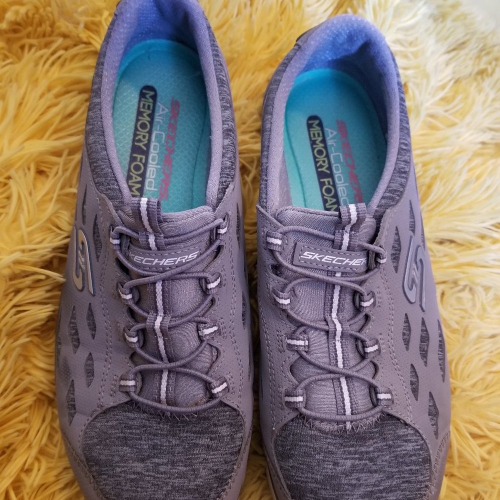 Skechers Flex Air Cooled Memory Foam Slip On Snea… - image 1